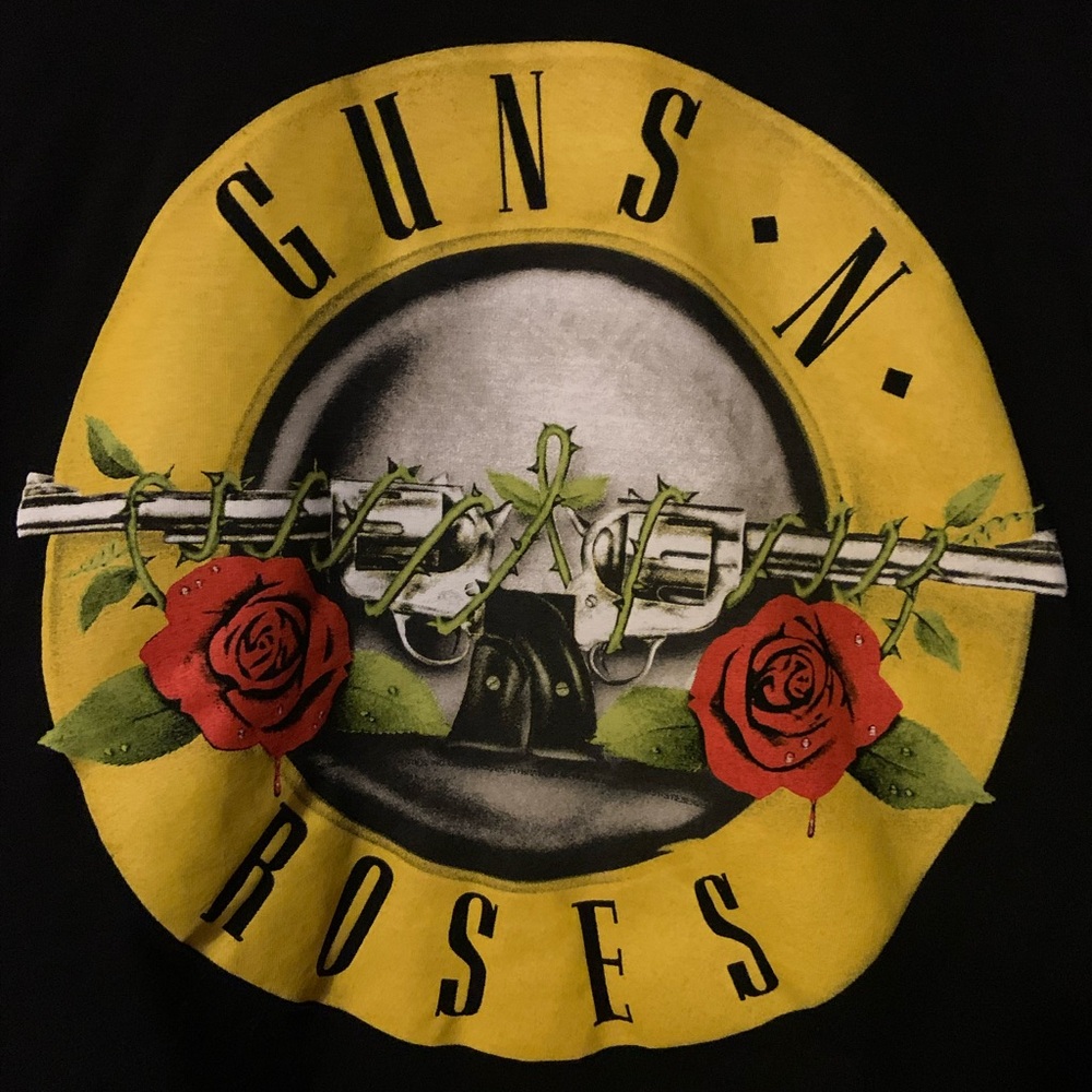 XXL Guns N Roses Long Sleeve shirt black